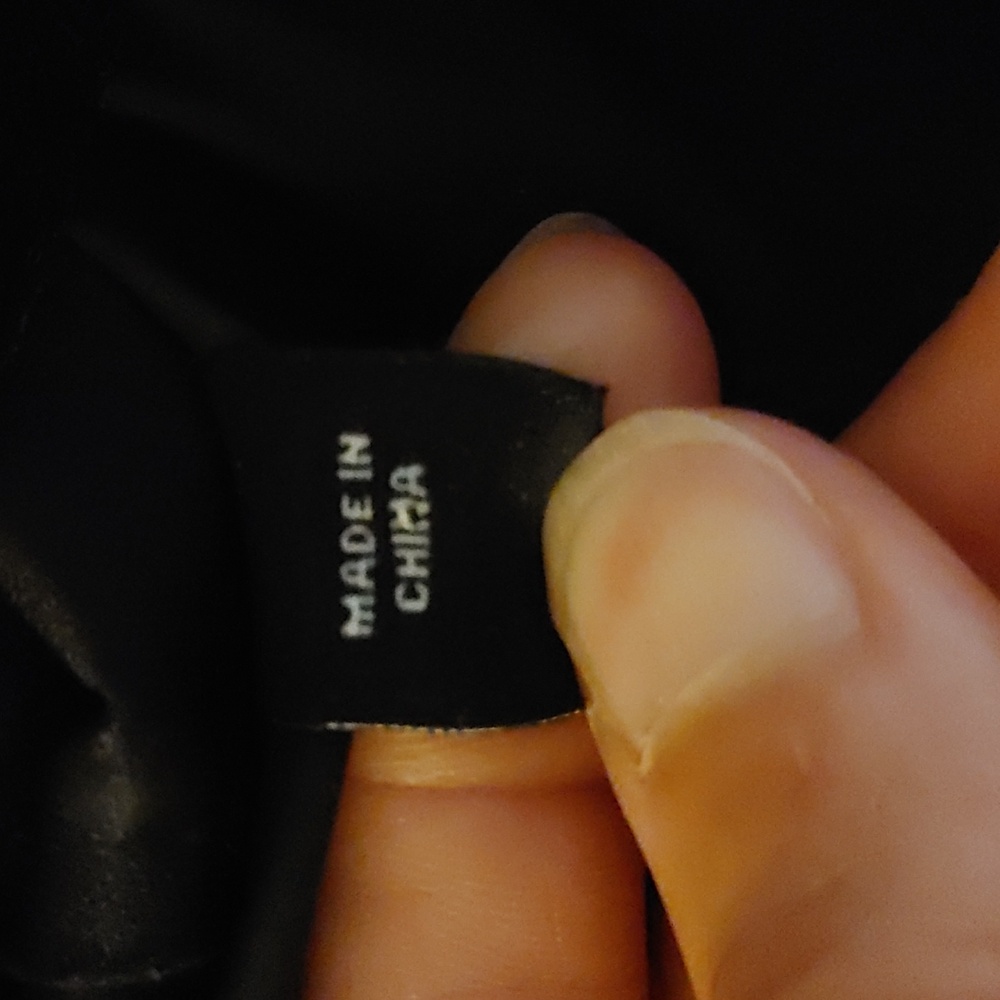Only Classic Black Rain Jacket Coat M - Picture 4 of 8